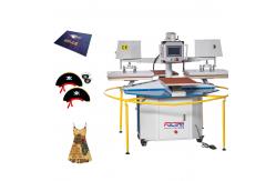 China four station Automatic Heat Transfer Machine For Fabric Cloths Textiles CE Approved supplier