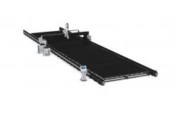 China Power Laser Cutting Machine For High Bevel Cutting On 24000mm Workbench supplier
