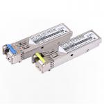 BIDI Gigabit Fiber Transceiver SFP+ 10gb Single Mode Fiber Module With DDM Function
