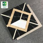 Mix color Glazed Ceramic Tile Flooring Glossy finish 10mm Thickness for sale