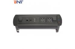 China available customized electric table flip up socket with 180 degree overturn angle EK6203 supplier