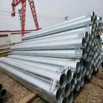 ASTM A53 Hot Dipped Galvanized Steel Pipe Round Tube Iron Metal Sch40 6m Length for sale
