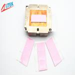 Pink Color 2W / MK Silicone Rubber Thermal Gap Pad For Wireless Routers for sale