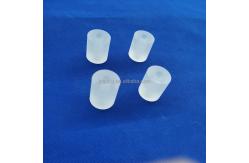 China High Purity Transparent Frosted Fused Quartz Glass Rod supplier