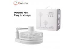 China Vertical Portable Folding Fan 10000mAh Large Capacity Remote Control Timed supplier
