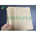40Gsm 37mm X 3000m Bleached Kraft Pulp Paper For Brown Packaging for sale