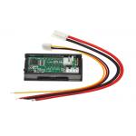 0.28 Inch Electronic Components Digital Volt Amp Meter 4.5v - 30v Voltage for sale