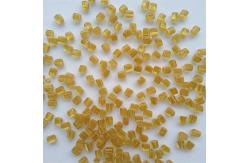 China PEI Amber Conductive Poly Beads Bulk Plastic Pellets For Injection Molding supplier