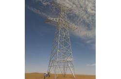 China Hot Galvanized Q345 Q235 Steel Power Line Tower supplier