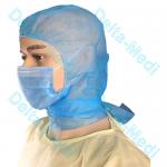 PP SMS Disposable Space Cap Non Woven Hood Head Cover for sale