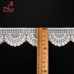 4.5cm Idth Stretch Trim Embroidery Lace Trim Water Soluble For Underwear