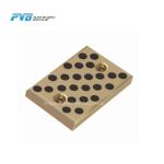 Solid Lubricants Graphite Impregnated Bronze Plate 10mm Slide Bearing Plate for sale