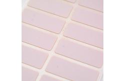 China 25mmx10mm High Temperature Adhesive Labels 1mil White Matte Polyimide Material supplier