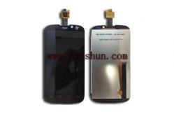 China Cell Phone LCD Screen Replacement For ZTE U970 Complete Black supplier