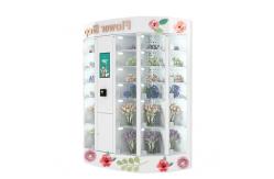 China 19 Inch Flower Vending Machine Locker With Cooling System 50HZ supplier