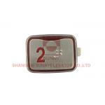 Easy Installation Square Elevator Stop Button / Push Button Switch 45x32x18mm for sale