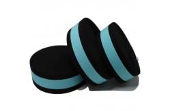 China Blue Stripe Nylon Elastic Webbing 30mm Knitted Elastic Band For Drawstring Bag supplier