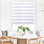 Smart Motor Cover Blackout Roller Zebra Blind Shades Fabric For Motorized Window for sale