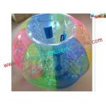 Colorful Large Inflatable Soccer Bubble Ball / Body Zorbing Ball Party for sale