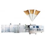 High Speed Sugar Cone Production Line For Corn Wafer Shell Waffle CE Approved for sale