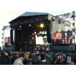 1R1G1B Outside Led Video Display / 6mm Led Screen Panels Weather Resisted for sale