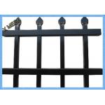 Powder Coated Wire Mesh Fence Panels Pregalvanized Spear Top Security Garrison for sale