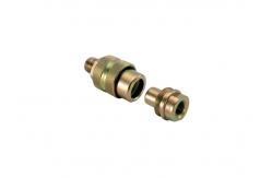 China Hydraulic Jacks Zinc Plated Steel Threaded Quick Connect supplier