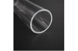 China Custom Leghth 1m 2m Clear Milky Plastic Acrylic Tubes 70mm supplier
