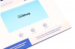 China Electronic digital video folder brochure in printing with LCD Screen supplier