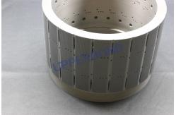 China High Fracture Strength Alloy Steel Tipping Paper Rolling Drum Within Passim Cigarette Maker supplier