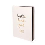 EPS CDR A5 Kraft Spiral Notebook , 80gsm Coil Bound Notebook Wire Binding