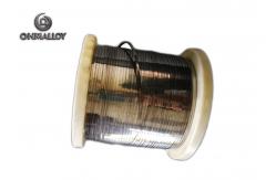 China Ni80Cr20 Nichrome Flat Wire Heating Element For Industrial Furnaces And Resistors supplier