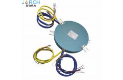 China 286mm Length Alternator PCB Pancake Slip Ring Aluminium Alloy Flat Slip Rings supplier