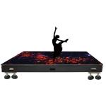 250x250mm Module Interactive LED Floor Panels For Party Mall Dj Bar for sale