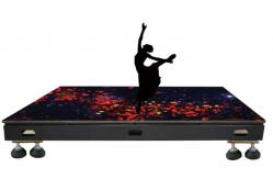 China 250x250mm Module Interactive LED Floor Panels For Party Mall Dj Bar supplier