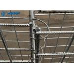 Long Service Life Retaining Wall Mesh Cages , Welded Gabion Box Beauty Appearance for sale