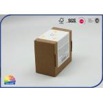 Recycled Matt Lamination Corrugated Mailer Box Customized CMYK Printed