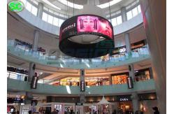 China 1R1G1B P5 Light Weight Flexible Malls Hanging LED Display Screen supplier