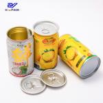 250ml 310ml Metal Soda Can Customized Tin Plate Container ISO9001 for sale