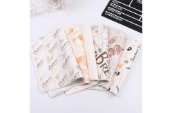 China custom CMYK Pantone Fast Food Printed Greaseproof Paper PE coated supplier