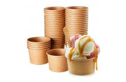 China Paper Custom Ice Cream Containers Ice Cream Packaging Box supplier