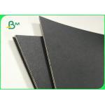Recyclable Pulp 250gsm  - 800gsm One Side Black Paper Board For Calendar