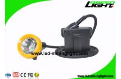 China 7.8Ah Explosion Proof Miners Helmet Light  Underground With Silicon Button Cap supplier