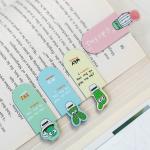 Custom Shape Magnetic Bookmark Clips Cactus Page Divider Tabs
