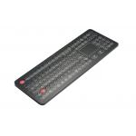 108 Keys Medical Polyester Membrane Desktop Keyboard USB PS2 Connection Compact Format