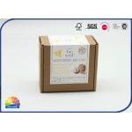 Recycled Matt Lamination Corrugated Mailer Box Customized CMYK Printed