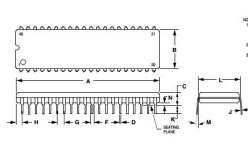 China Integrated Circuit Chip Microcontrollers  MC68HC705C9ACB  MOTOROLA DIP42 supplier