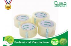China Bopp Self Adhesive Crystal Clear Tape 24mm Wide Packing Tape 35-65 mic supplier