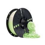 Yellow Green PLA Glow Filament 1.75mm 3D Printing Filament Strong Toughness for sale