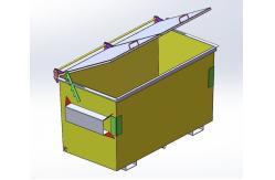 China Durable Front Lift Bins for Small Businesses Truck Compatible and Budget-Friendly supplier